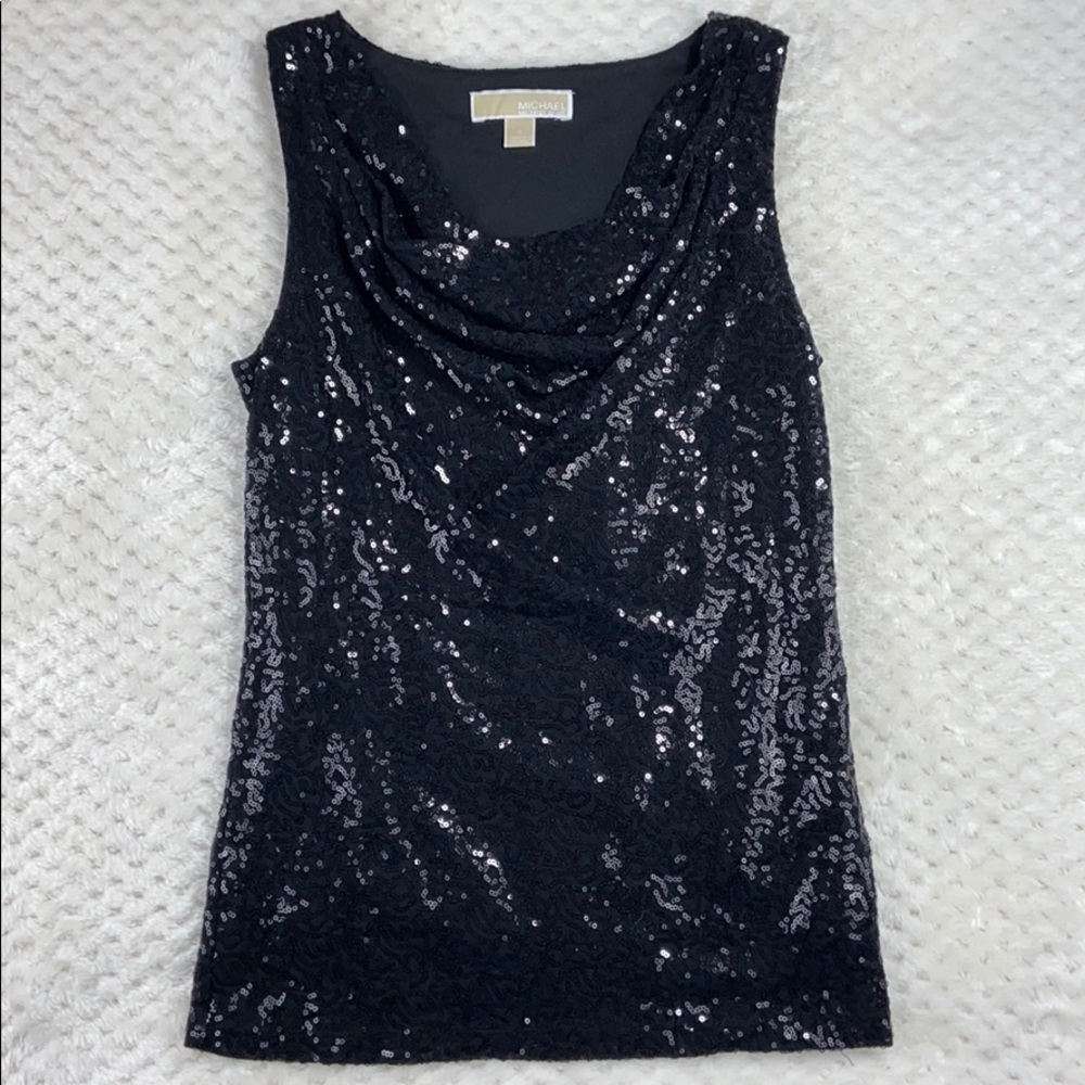 MICHAEL Michael Kors Sequined Tank Top